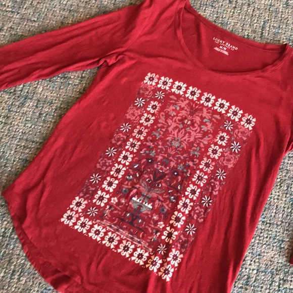 Lucky Brand Graphic Shirt - Picture 7 of 8